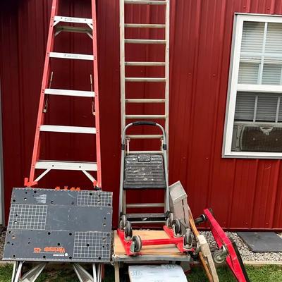 Werner Ladders, Step Ladders, Dollies & Workbenches