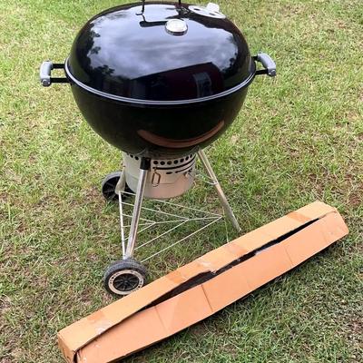 Weber Charcoal Grill with Rotisserie Attachment