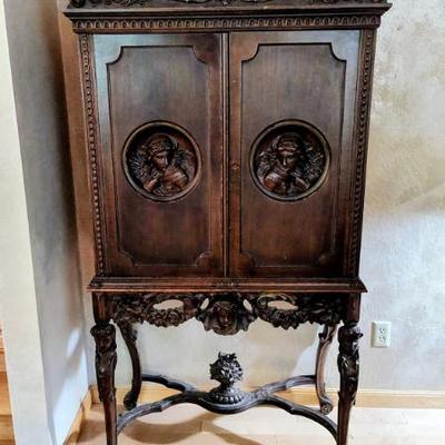 French wine cabinet