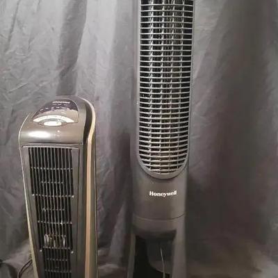 Honeywell Tower Fan & Lasko Ceramic Heater