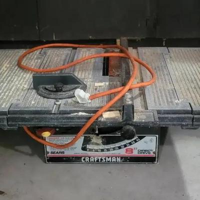 Craftsman 8" Direct Drive Table Saw
