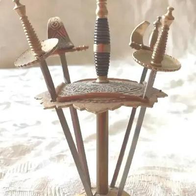 Toledo Sword Cocktail Picks