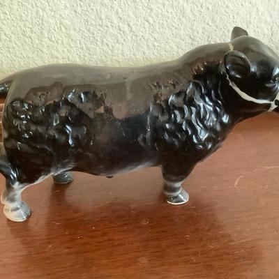 Victoria Ceramics Black Angus Bull