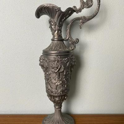 Italian Pewter Ewer aka Wine Decanter 
