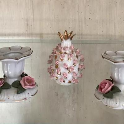 Rose Candle Holders