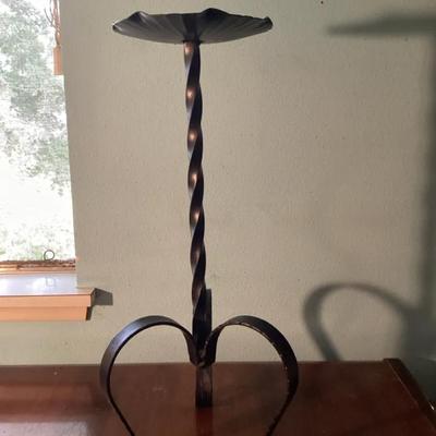 Iron Candle Holder