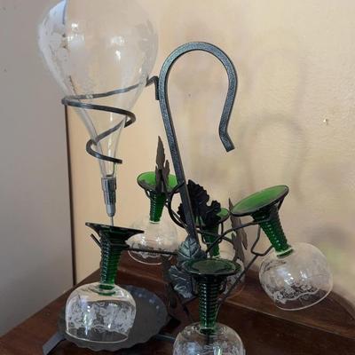 Wine Aerator Decanter Set-5 Glasses