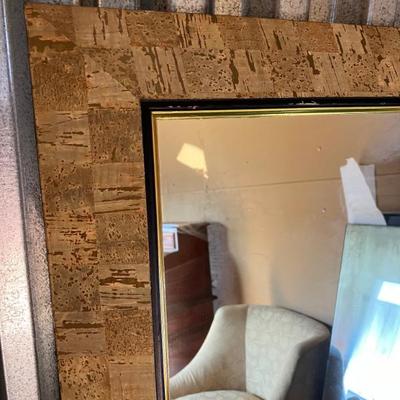 Cork Framed mirror 