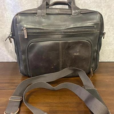 Kenneth Cole Reaction Leather Suitcase Strap Included