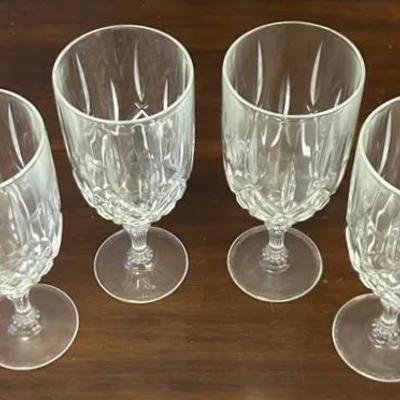 Waterford 4-Piece Crystal Goblet Glass Set 