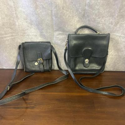 2 Genuine Leather Handbags 