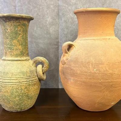 Vintage Authentic Mexican Ceramic Jars
