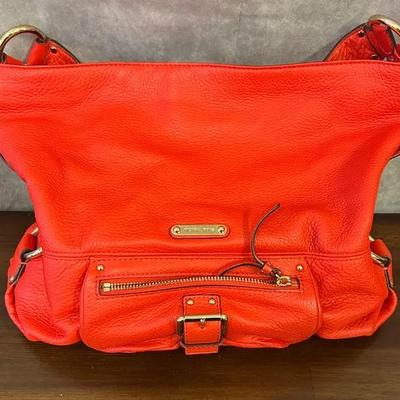 Michael Kors Scarlet Leather Shoulder Bag