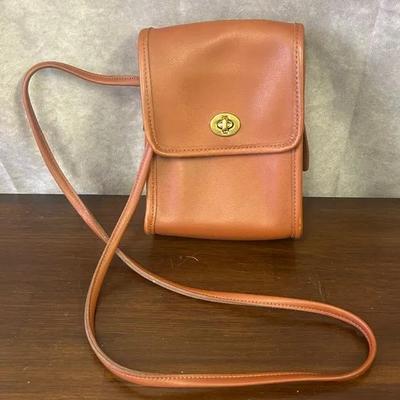 Coach Leather Scooter Bag