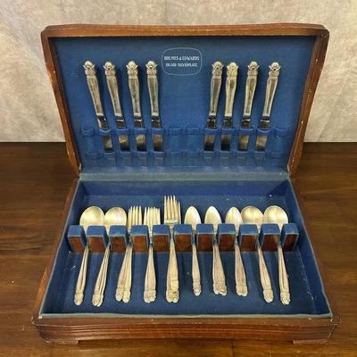 Holmes & Edwards Inlaid Danish Princess Silverplate Flatware