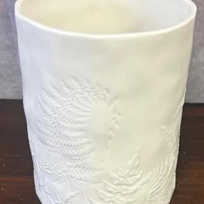 Ceramic Outdoor Wastebasket
