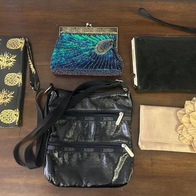 Assorted Small Handbags, Wallet, & Pouch 