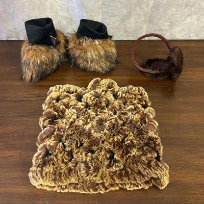 Faux Fur Women’s Winter Accessories 