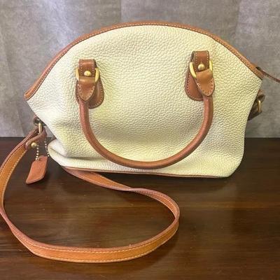 Coach Glove Tanned Cowhide Leather Bag 