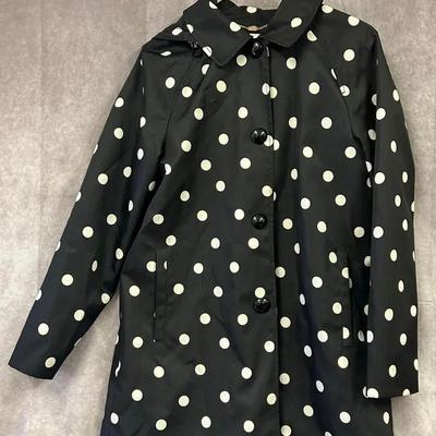 Kate Spade Polka Dot Raincoat 