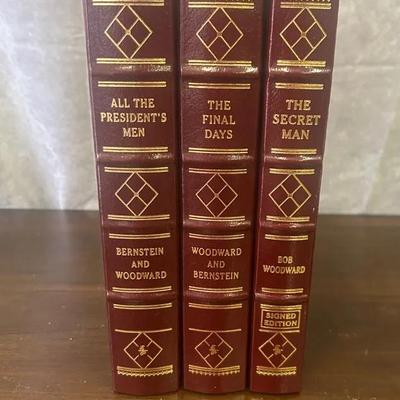 The Easton Press Hardback Bob Woodward Collection 