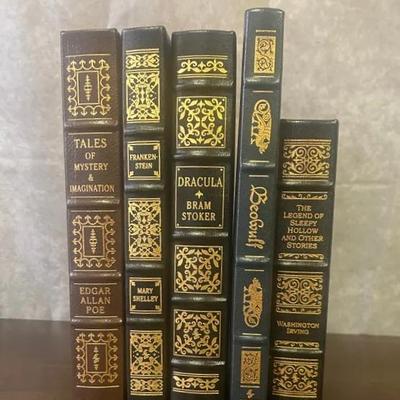 The Easton Press Hardback Horror Novel Classics Collection 