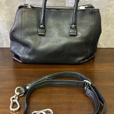 Terrida Genuine Calf Leather Handbag w/ Strap
