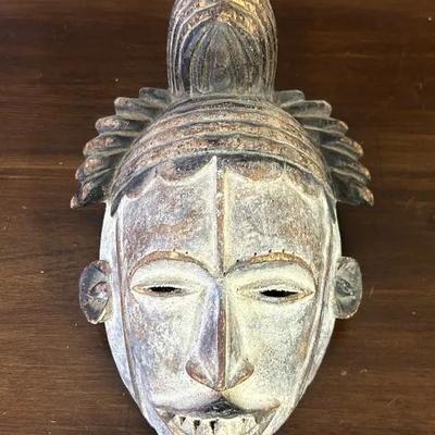 11” Decorative African Mask Wall Art