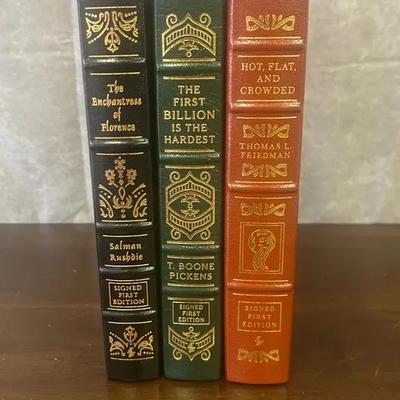 The Easton Press Hardback Signed First Edition Collection 