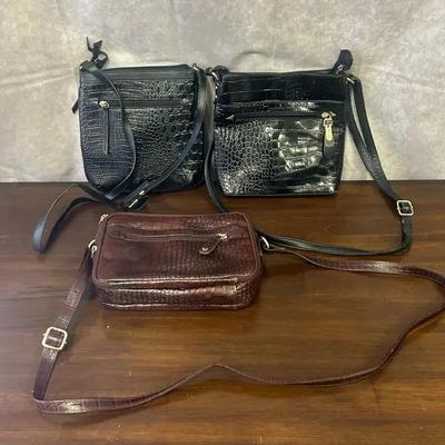 Leather M.C Brand Purses 