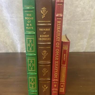 The Easton Press Hardback Powtry Classics Collection 