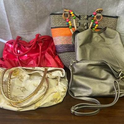 Assorted Colors Designer Bags 