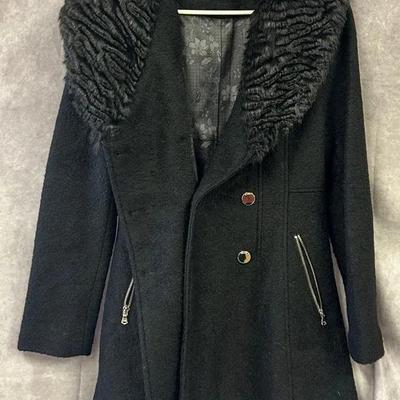 Guess Women’s Wool & Polyester Winter Coat 
