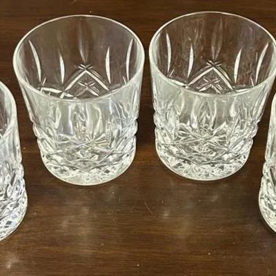 Waterford 4-Piece Crystal High Ball Glass Set 