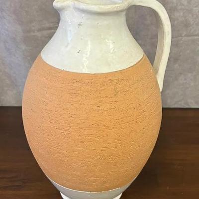 14” Italian Ceramic Pitcher 