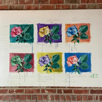 Rose Oil Painting