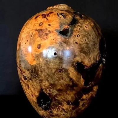 Hollow Form Woodturning, Signed