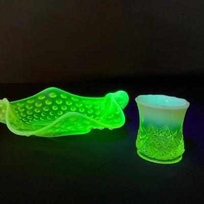 National Diamond Spearhead And Fenton Hobnail