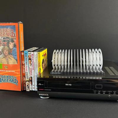 Magnavox & Sony DVD/VHS Player With DVD’s 
