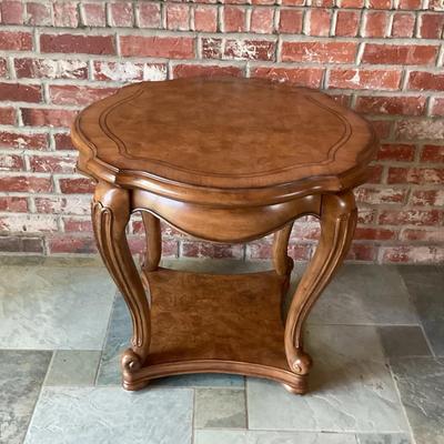 Wood End Table