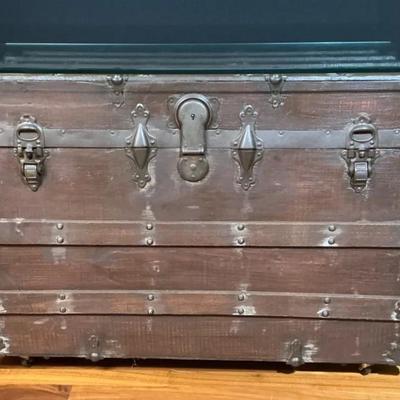 Vintage Steamer Trunk 