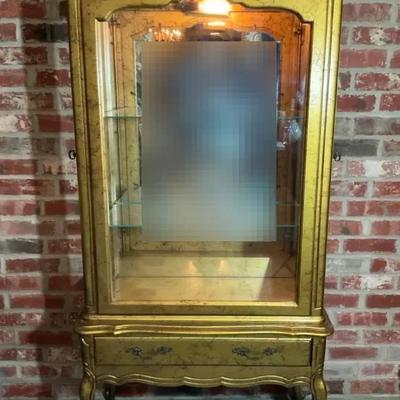 Vintage French Louis XV Cabinet 