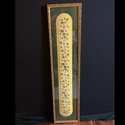 Needle Point Framed Picture