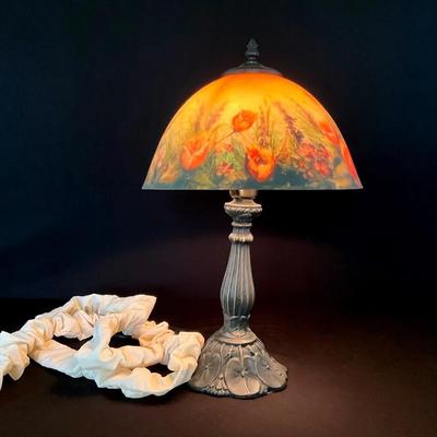 Tiffany Style Rose Dome Lamp