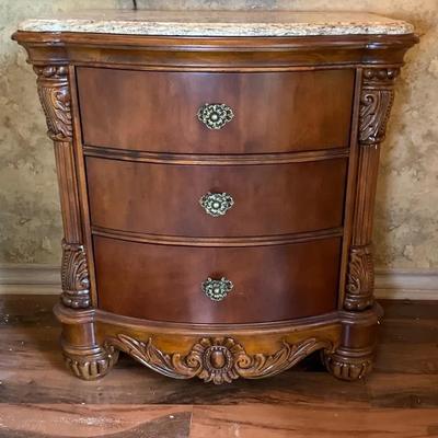 Marble Top Night Stand I
