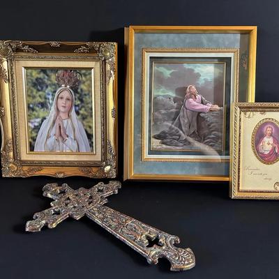 Jesus And Mary Artwork 