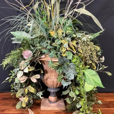 Tall Artificial Plant In Urn  