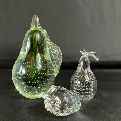 Glass Fruit Collection