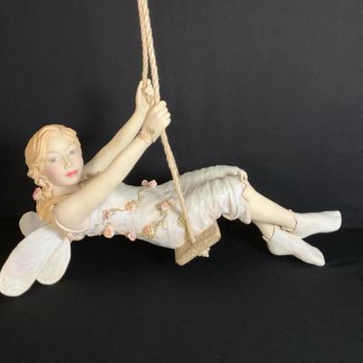 Swinging Resin Fairy