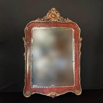 Ornate Carolina Mirror Co. Wall Mirror 